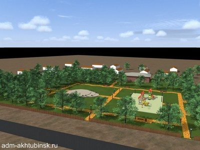 В 2020 году в Ахтубинске будет благоустроено 4 общественных и 1 дворовая территория
