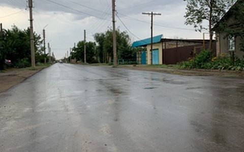 Завершен ремонт дороги по улицам Ленина и Финогенова