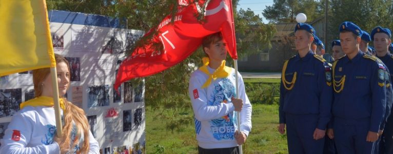 Вахта памяти в честь бойцов 72 отдельного зенитного бронепоезда прошла в Ахтубинске